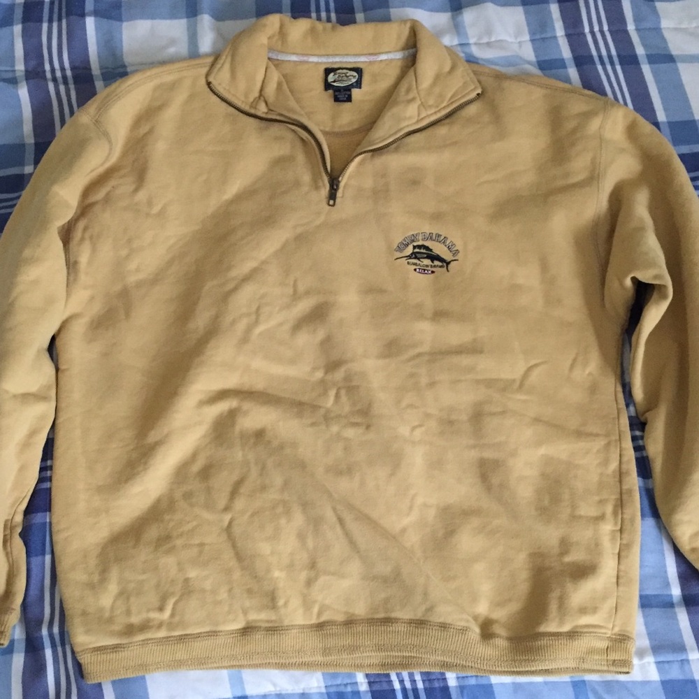 Tommy Bahama Men’s Half-Zip Sweater